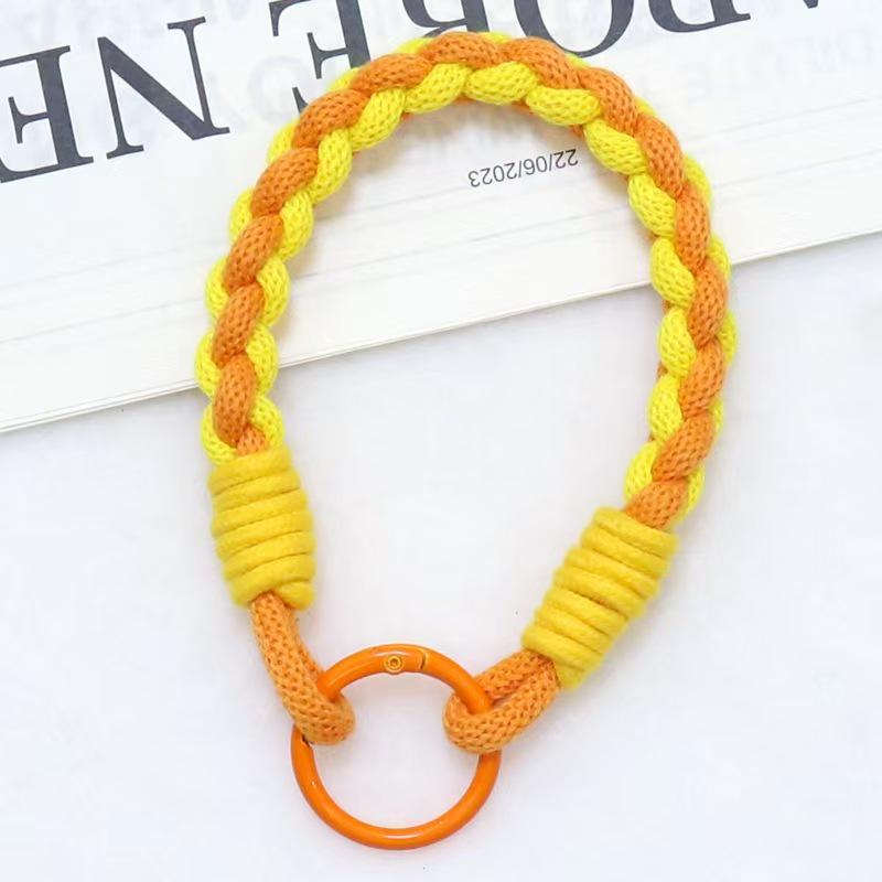 Durable Woven Wrist Phone Lanyard – Universal Short Twist Design