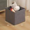 1PC Cube Storage Box Non Woven Foldable Home Supplies Wardrobe Space Saving for Toy Clothes Office Storage Organizer