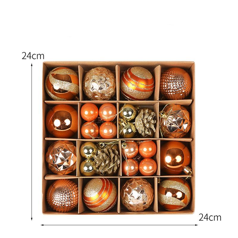 36pcs Christmas Ball Christmas Tree Decoration Ornaments for Home Decor Halloween New Year 2026 Navidad Pendant Ball Accessories