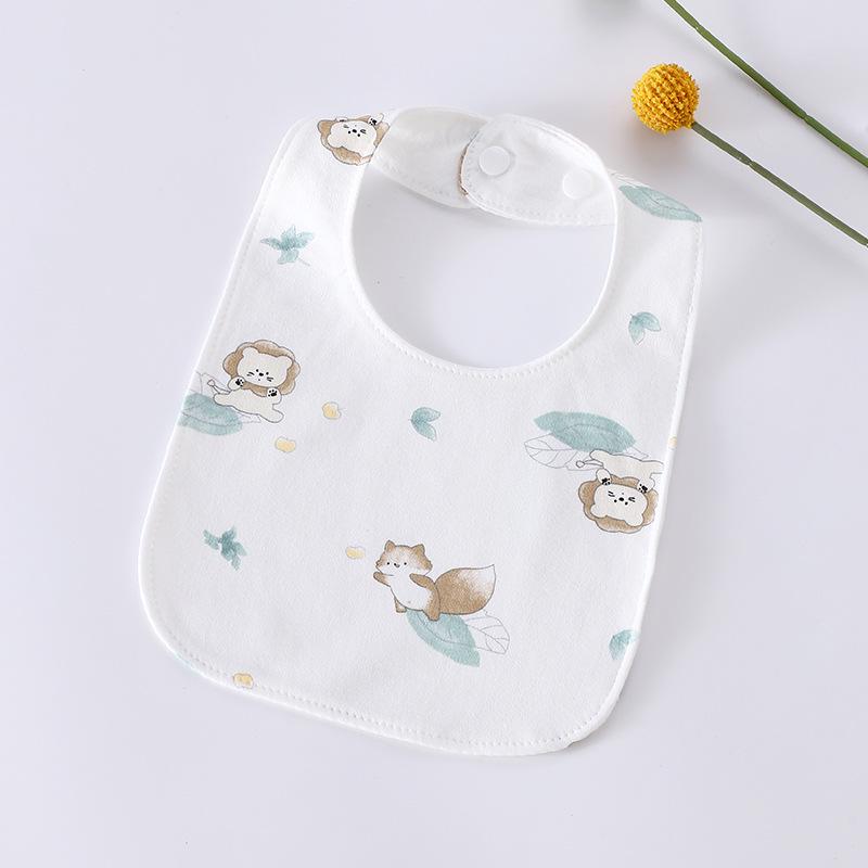 Waterproof A-Class Pure Cotton Baby Bib - Newborn & Toddler U-Shape Neck Gaiter