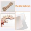 40pcs Curtain Line with Clip, Photo Photo Hanging Wall Decoration, Paper Frame, Rope, Frame Home, Wedding, School