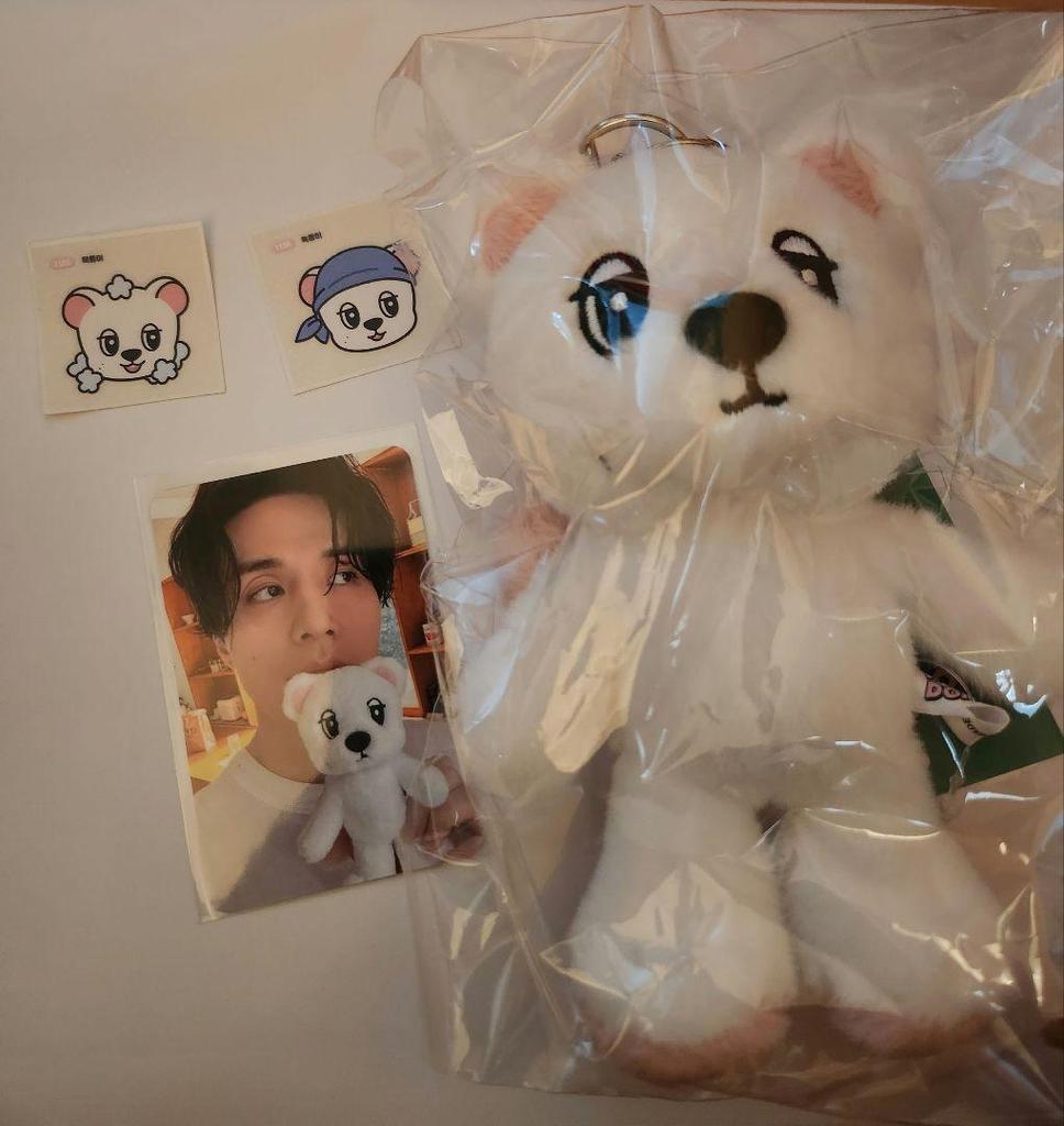[USED] Ukdong Plush Keyring Korean Pop-Up