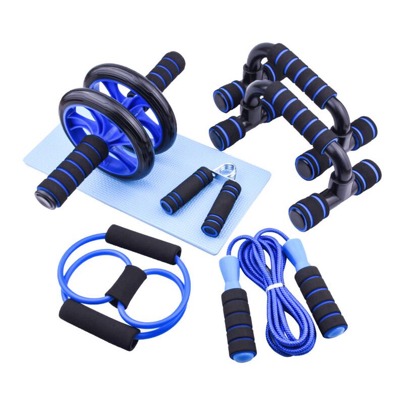 Multifunctional AB Wheel 7-Piece Fitness Set