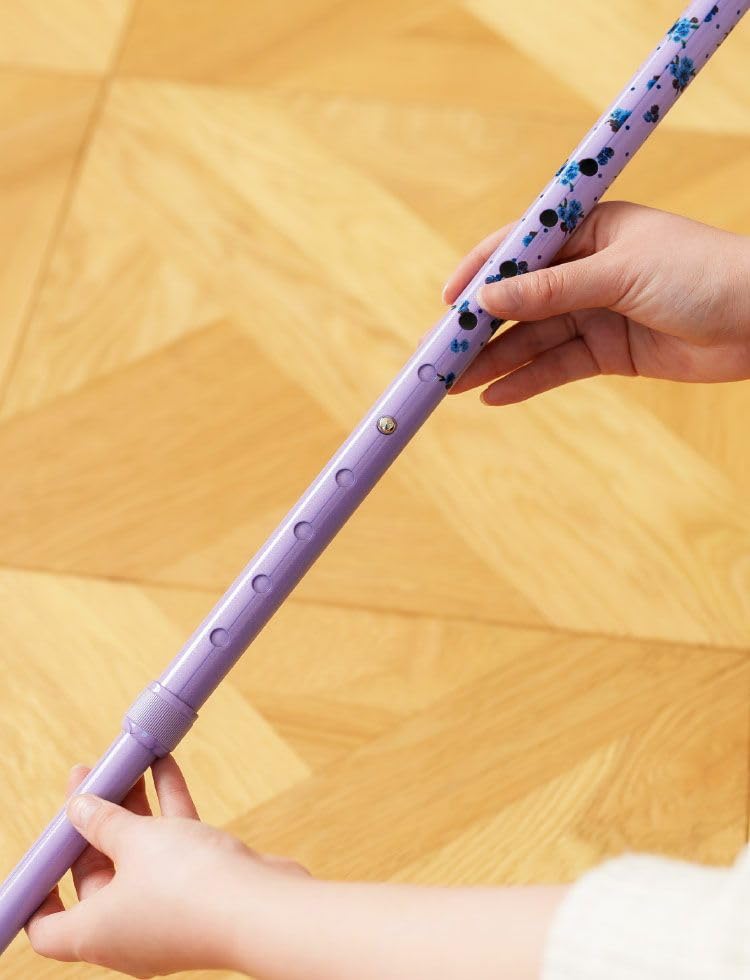 KISS MY LIFE Extendable Walking Flower Dot BONBON STICK Self-Standing Stick, Pattern, (Blossom) (kml130109a)
