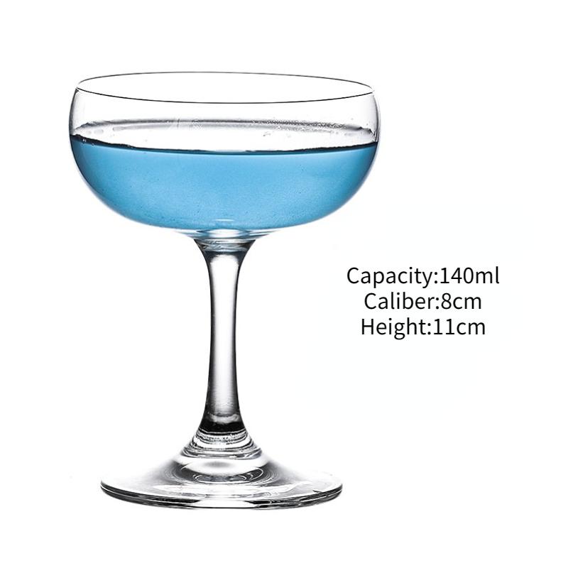 

Creative Cocktail Glass Cup Beer Juice Whiskey Glass Cup Martini Wine Cup For Drinking Bar Party Wedding Christsmas Gift Tool 100-300ml
