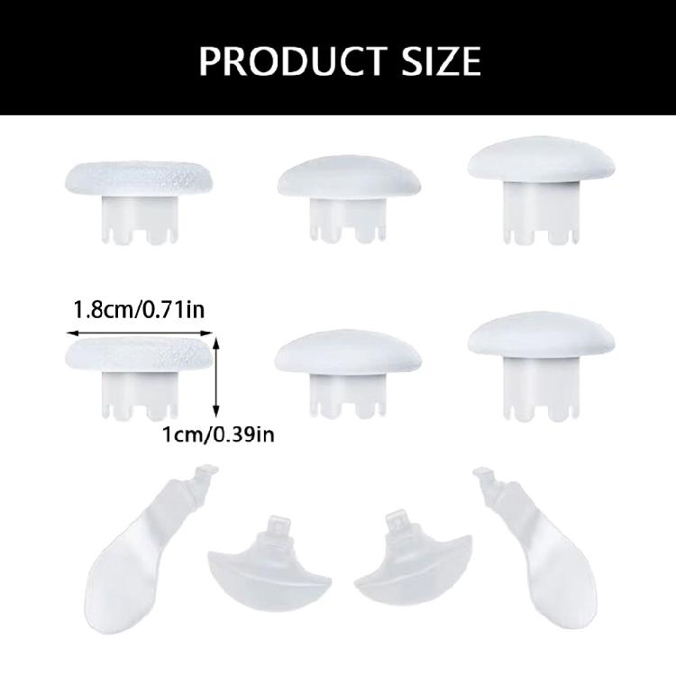 Controller Analog Joystick Replacement Metal Thumbsticks Back Paddles for Controller Analog Joystick Triggers Buttons
