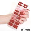 Semi Cured Gel Nail Strips Patches Sliders UV/LED Lamp Cured Adhesive Long Lasting Full Cover Gel Nail Stcikers Manicure