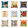 Home Decor Pillow Sofa Bed  Living Room  Cute Pop Coffee Throw Pillowcase Puppy