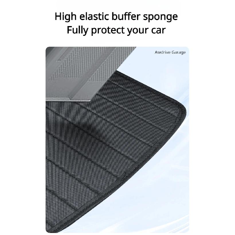 For Tesla Model Y Trunk Mats Fully Coverage Protection Non-Slip Both Sides Protective Pads Tailgate Pad Modely Car Accessories