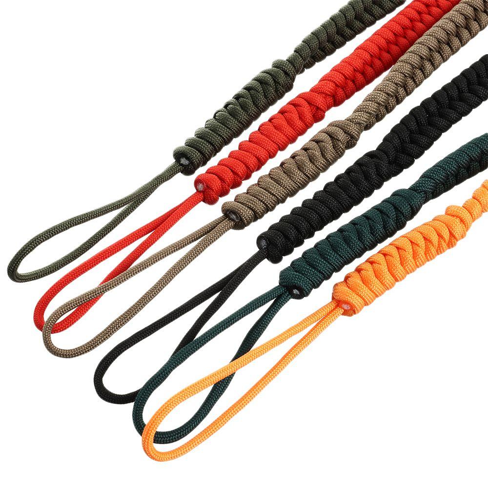 Armband Verstellbares Armband Handgelenkschlaufe Survival Paracord Outdoor Kletterseil Kamera-Handgelenkschlaufe