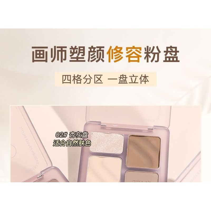 GELLA'S - Paleta de Contorno para Artista - 3 Cores