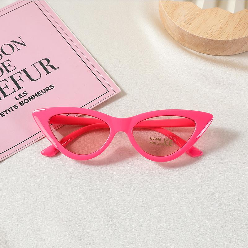 Fashion Children Cute Cat Eye UV400 Sunglasses Baby Girls Outdoor Sun Protection Sunglasses Kid Eye Protection Glasses