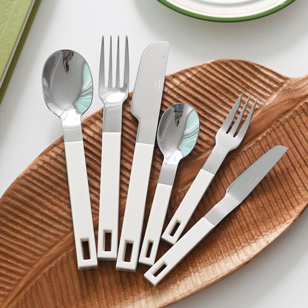 Melrose Block Dinner Spoon Cutlery 4 Colors