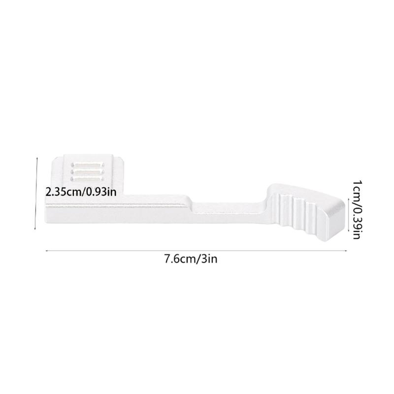 Lightweight Hot Shoe Thumb Grip Rest AntiSlip Design Compatible for S9 Cameras NonObstructive Controls Accessories