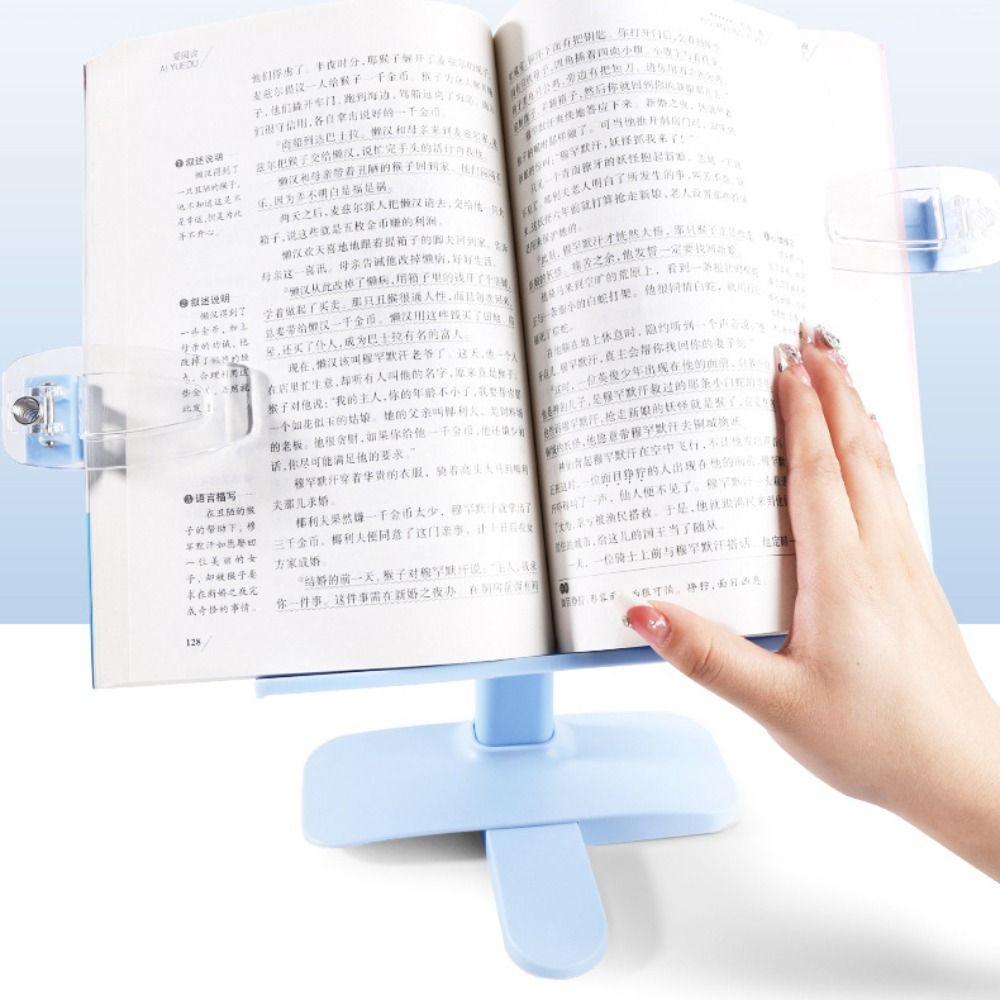 Adjustable Angle Height Desk Books Stand Folding Children Reading Rack  Music Score