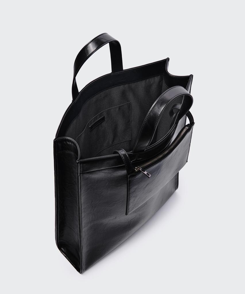 Musinsa Standard Crinkle Synthetic Leather Tote Bag