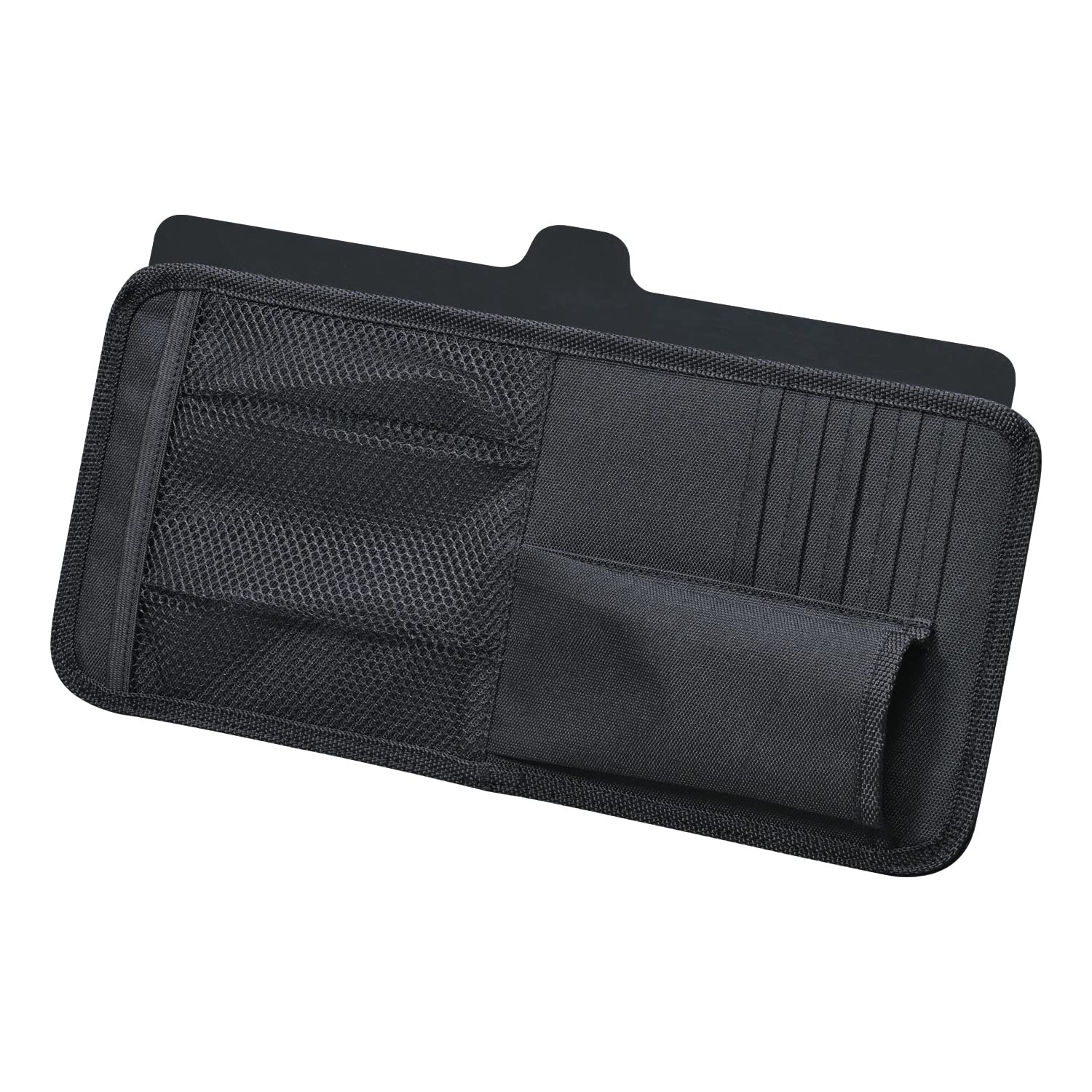 

SEIWA Car Sun Visor Pocket Sun Extended Sliding Holds Small and More WA115, Sunshade, Protection, Visor, Visor, Masks, Cards, Items, чёрный