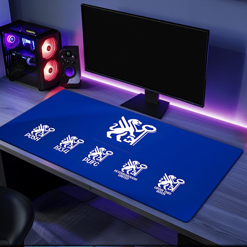 Peterborough Crest Mouse Pad, Rubber Base, Mouse Pad for Gamers and Office Use, Gaming Desk , Easy To Clean Mat Christmas Fan Gifts