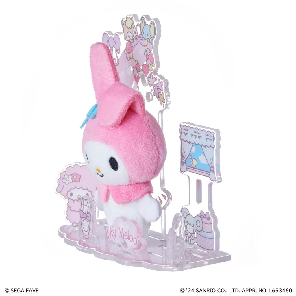 SEGA FAVE Jucărie de pluș acrilic Personaje Sanrio My Melody