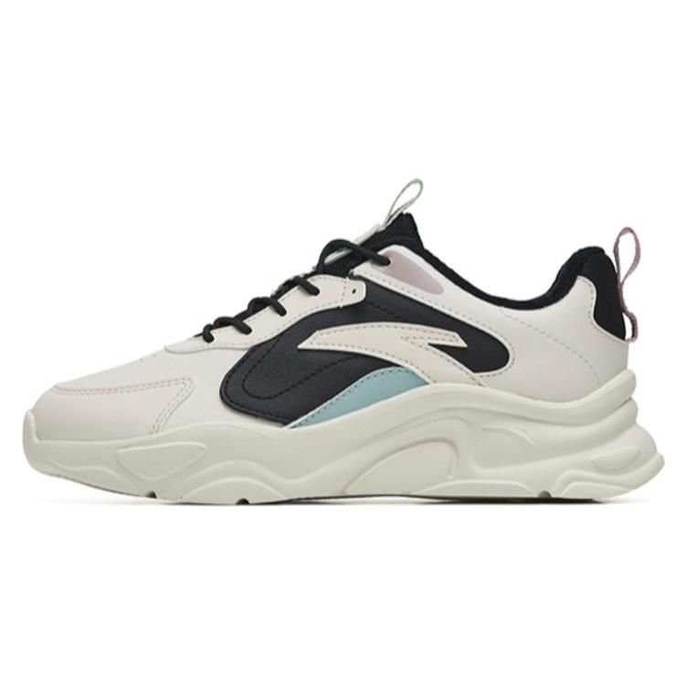 

New Anta Little Millennium 2.0 Durable Warm Low Top Sports Casual Shoes Women s White Green 122248891-8 36