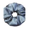 Nuovo Stile Europeo e Americano Semplice Blu Navy Scrunchie di Alta Gamma per Capelli Accessorio per Capelli Grande Fiore per la Testa Elegante Versatile Trendy