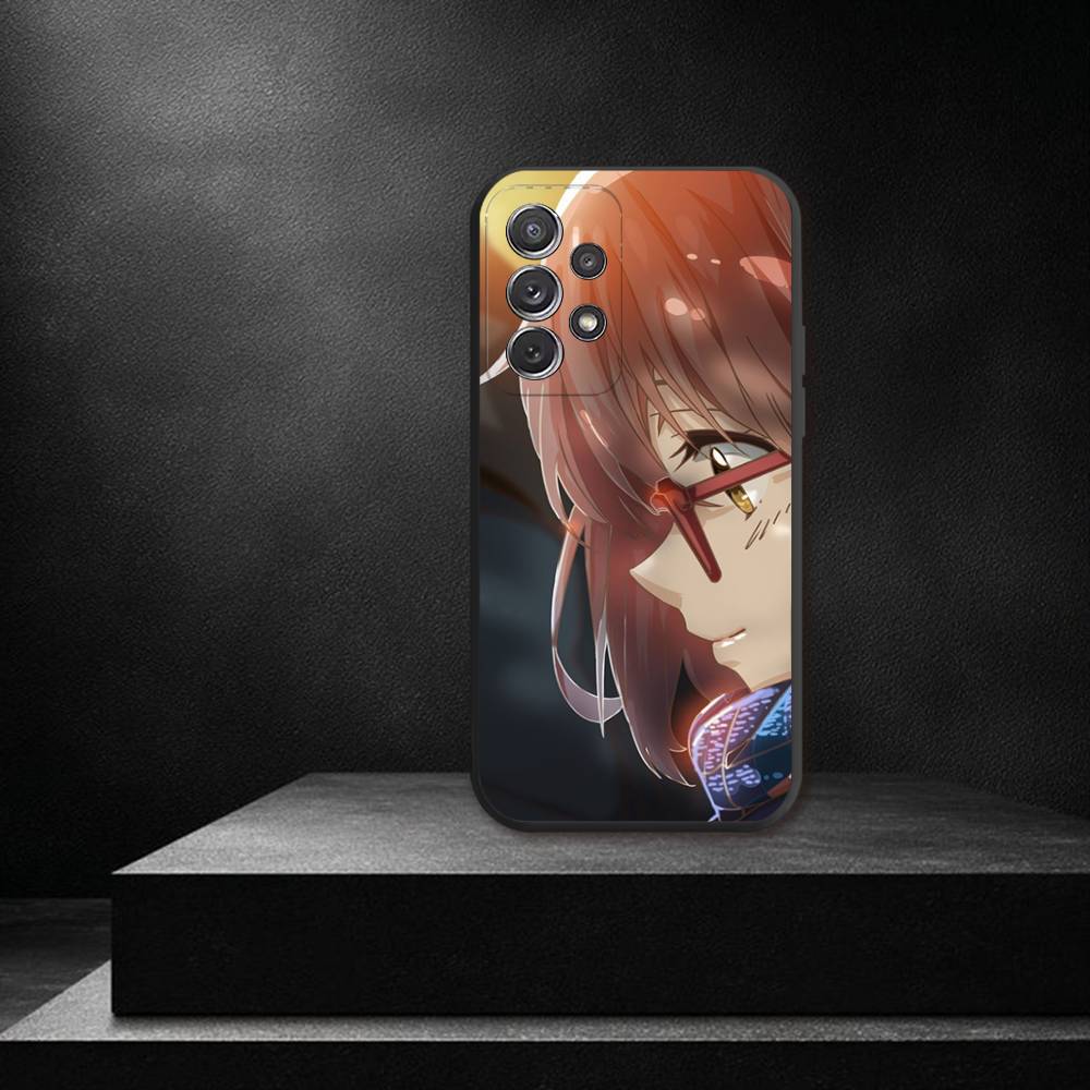 

Anime K-Kuriyama Mirai Phone Case For Samsung S 25,24,23,22,30,21,10,9,Ultra,Plus,Lite,FE,4,5G Black Soft Case SamsungS22 5G