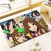 Anime K-K-On Floor Mat Bedroom Living Room Flannel Door Mat Non-Slip Home Decor