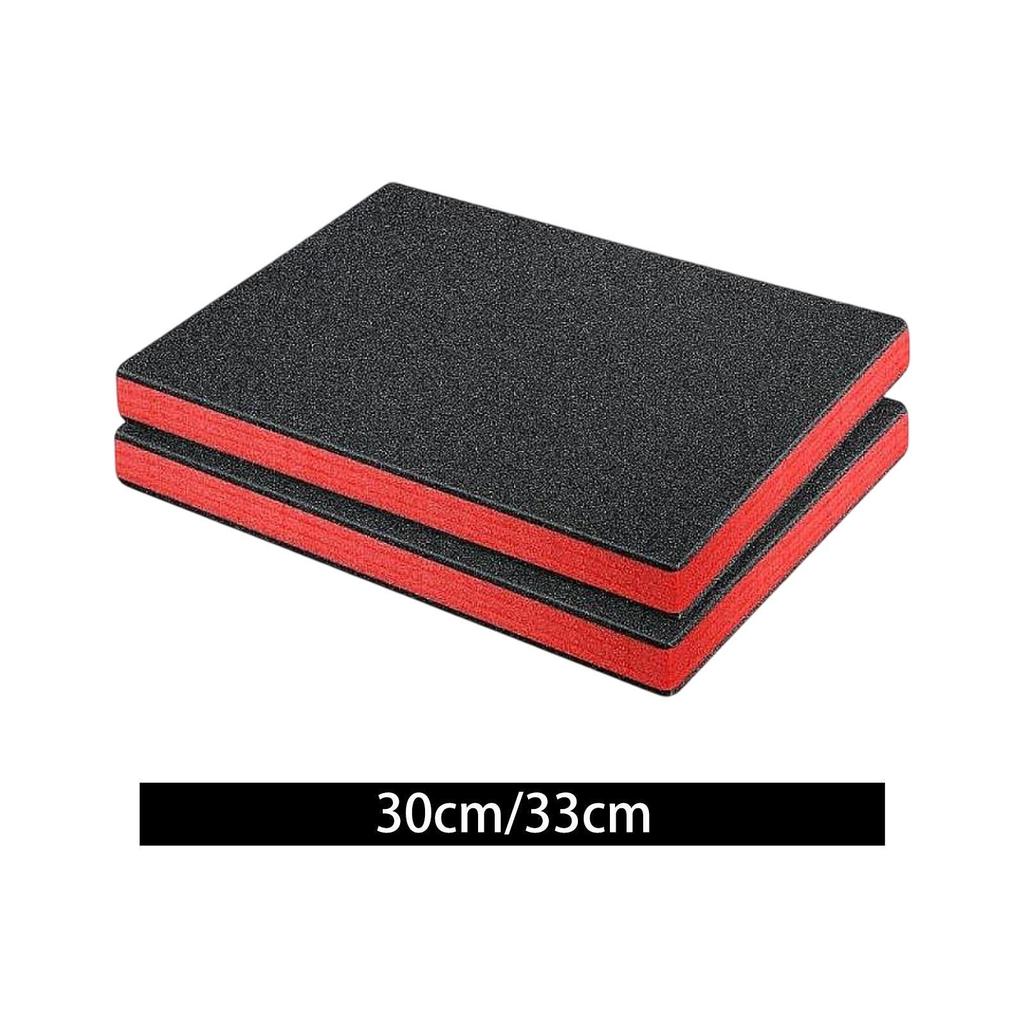 2x Tool Box Foam Inserts Practical Non Slip Professional Epe Foam for Tabletop Miniatures Toolbox Transport Storage Padding