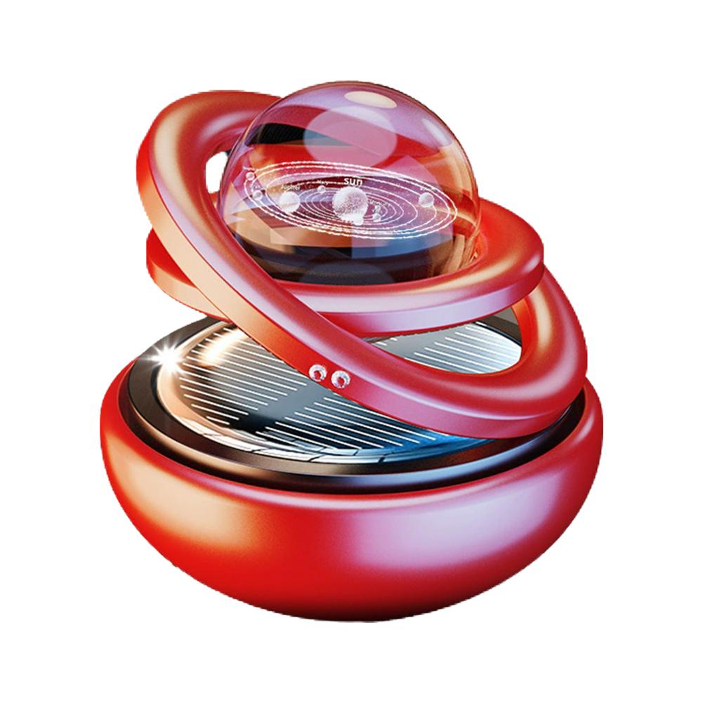 Car Solar Aromatherapy Ornaments Car Double Suspended Perfume Ornaments Aromatherapy Ball Creat F8N8