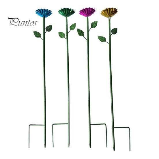 

Металлическая садовая кормушка для птиц, поилка для пчел, декоративный колышек с цветочным дизайном, регулируемая высота, ванна-бабочка, чашка для двора и патио разноцветный