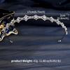 European & American Rhinestone Metal Headband - Elegant Hair Accessory for Women's Birthday Parties & Daily Wear