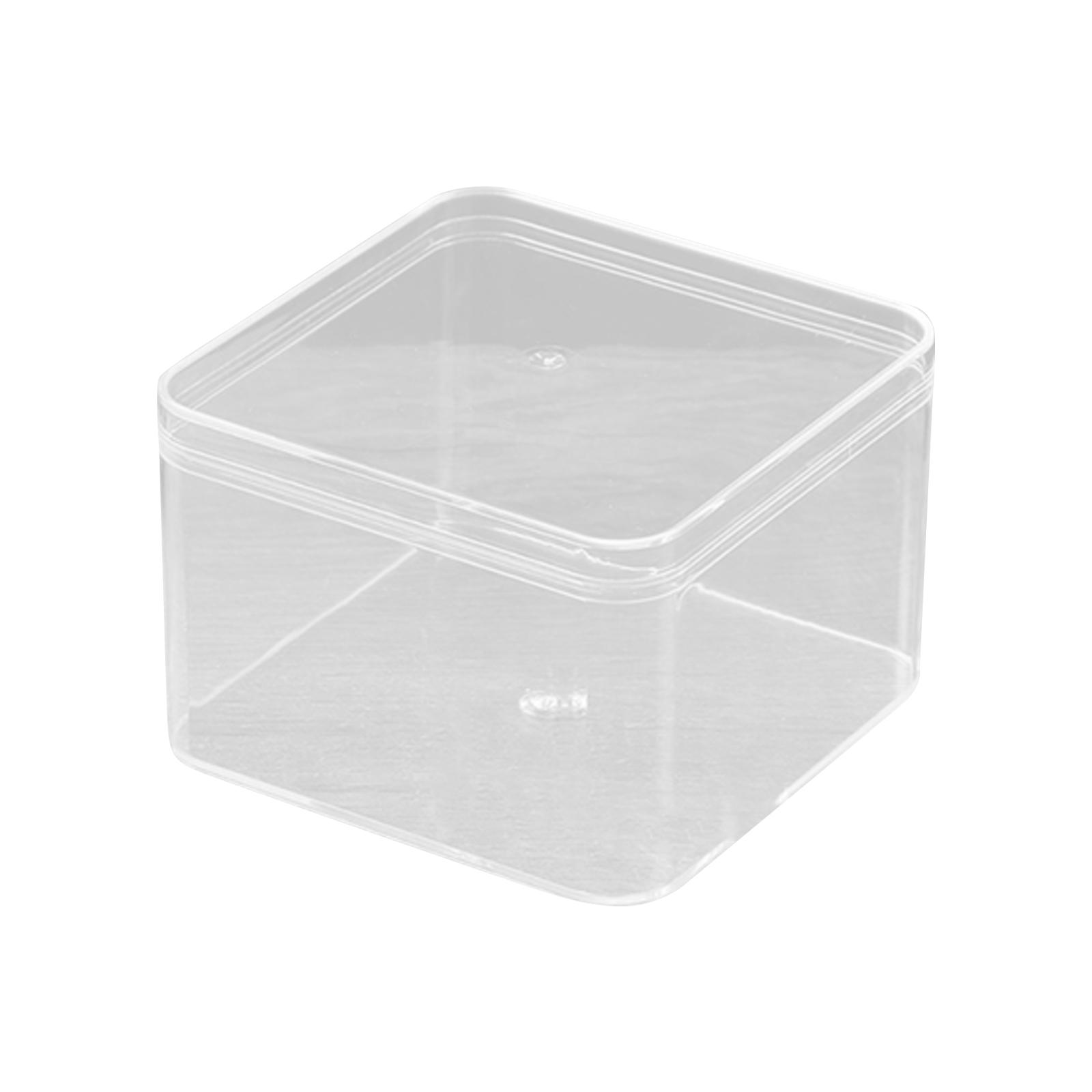 Transparent Boxes, Plastic Acrylic Rounded Corner Boxes, Display Packaging Boxes, Storage Boxes One Size