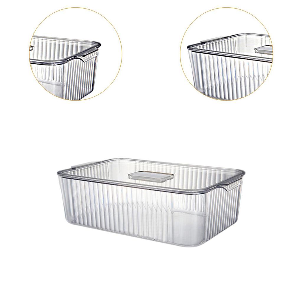 Chic Clear Storage Box for Organizing Beauty Essentials