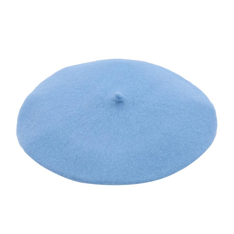 Winter Outdoor Kids Baby Warm Wool Hats Beret Artist Beanie Hat Fashion Ski Cap