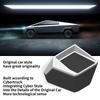 Rear Seat Storage Box for Tesla Cybertruck 2024-2026 Under Air Vent Storage Case Trash Can Organizer Modification Accessories