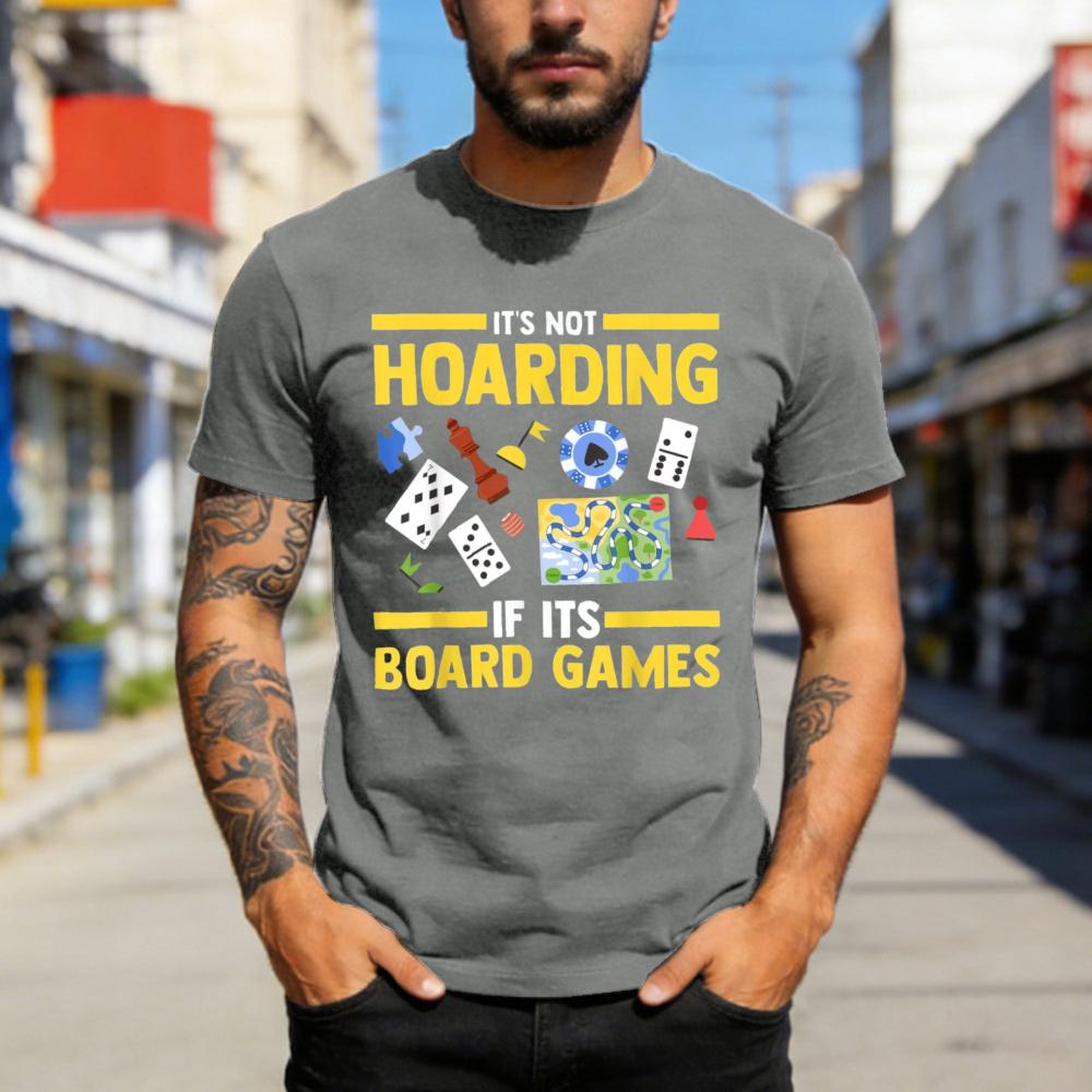 Coole Brettspiele für Männer Frauen Spiel Gamer Schachliebhaber Rundhals-T-Shirt Grafik-Tops Herren-Tops Lockere Kleidung