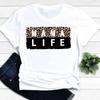 Women Clothing Mom Mama Love Mother Son Short Sleeve Graphic Tee T-shirts Female Ladies Fashion Casual Summer Tshirt Clothes