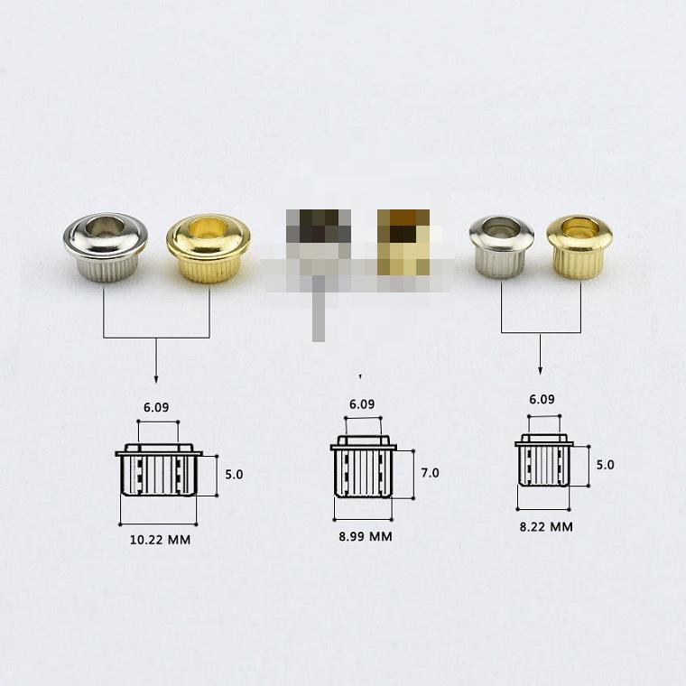 Vintage Jade Button Electric Guitar Tuning Pegs - Semi-Closed & Open Options