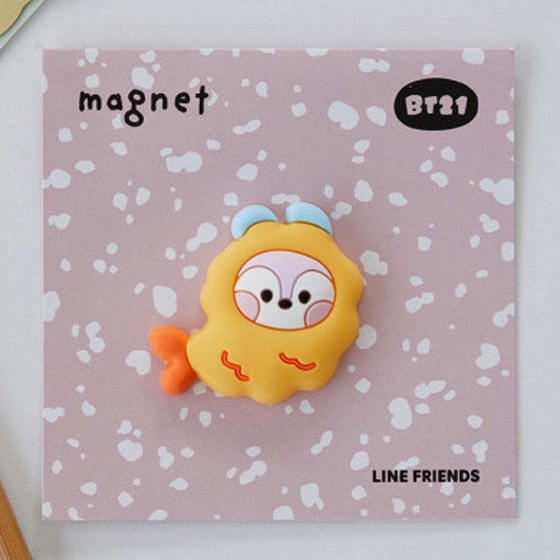 BT21 Minini Bunsik Magnet 7 Zeichen (8 Optionen)