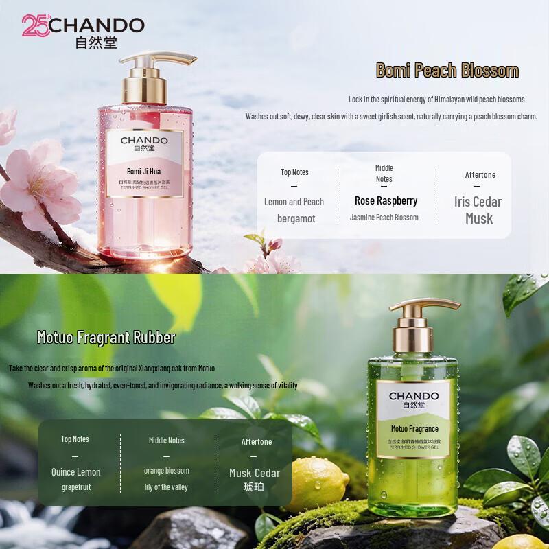 CHANDO Healing Fragrance Shower Gel