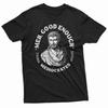 Herren Mediocrates Meh Gut Genug Geschichte Lustiges T-Shirt Philosophie des Gut Genug T-Shirt Geschichtslehrer Geschenk Baumwolle Kurzarm