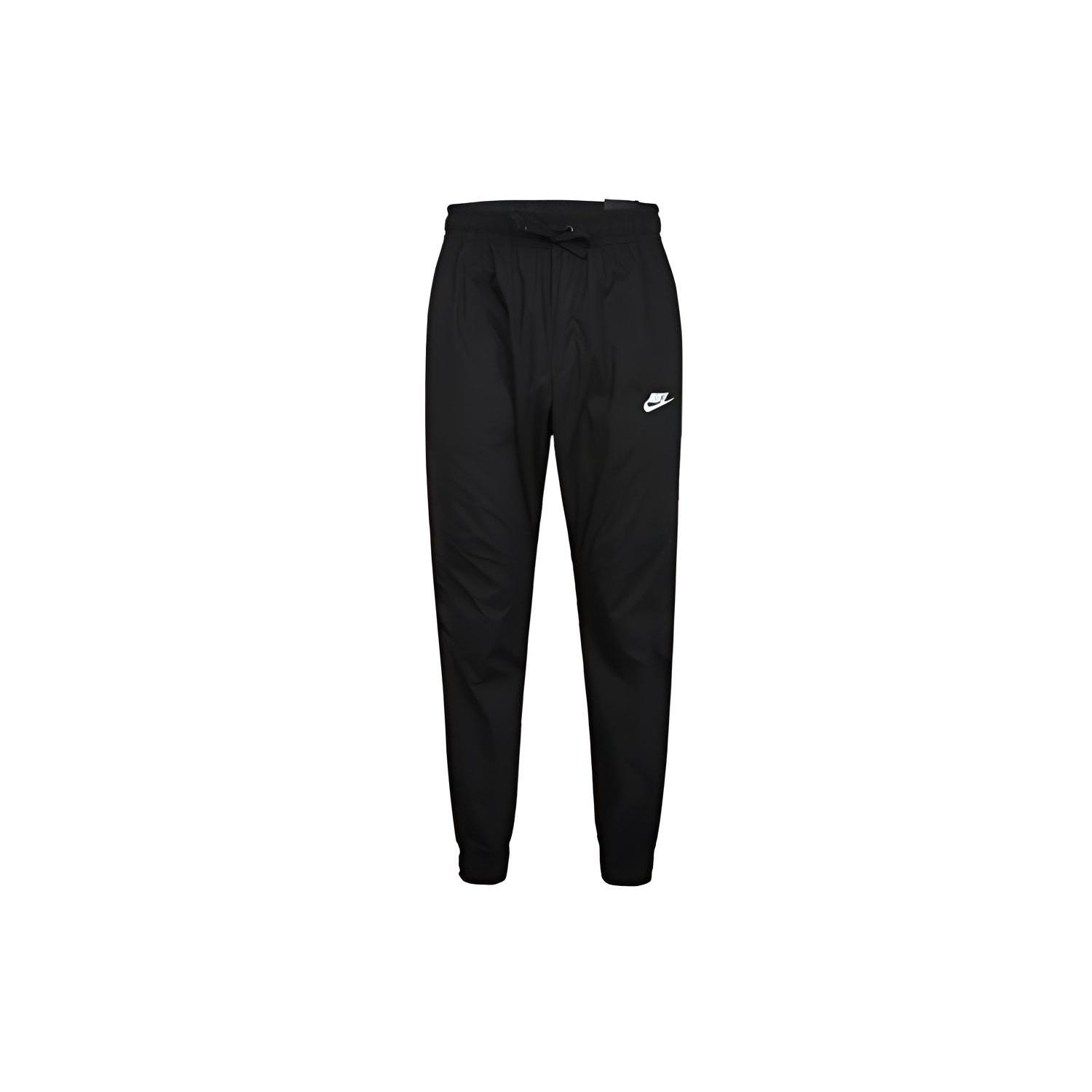 Nike Sportswear Solid Color Sports Woven Long Pants Black Men s 928001-010 XL
