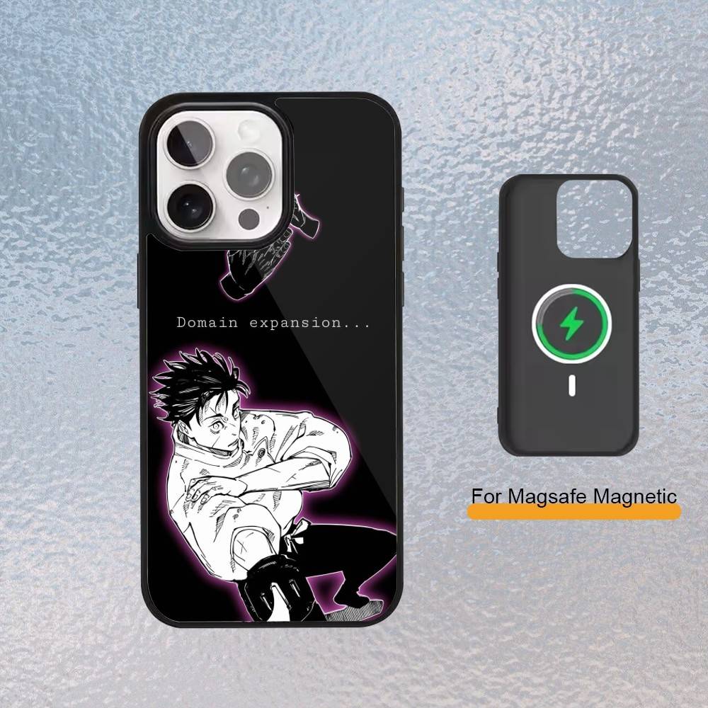 

Okkotsu Yuta Jujutsu K-Kaisen Phone Case for iPhone 17,16,15,14,13,12,11 Plus,Pro Max Magnetic Wireless Charging Cover iPhone17