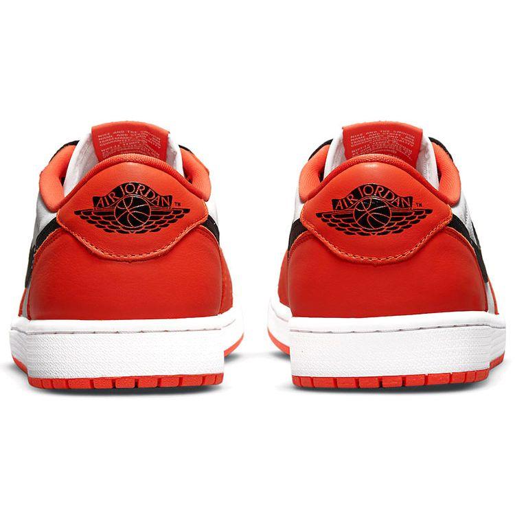 Air Jordan 1 Retro Low OG Starfish Unisex Sneakers Orange White Black CZ0790-801