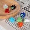 SG14 2Pcs Mini Cartoon Multicolored Cute Fruit Glass Beads Fruits Handmade Raspberries DIY Bracelet Earrings Trend Accessories