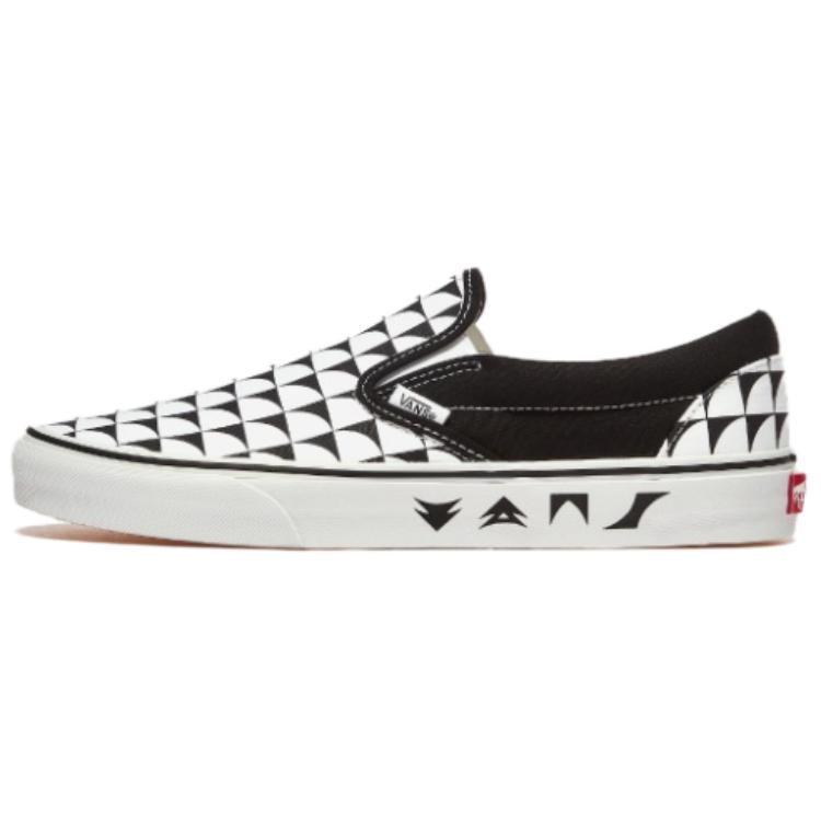 

Vans Classic Slip-On Comfortable Versatile Durable Low-Top Skate Shoes Unisex Sneakers White Black VN000CT5BP7 40