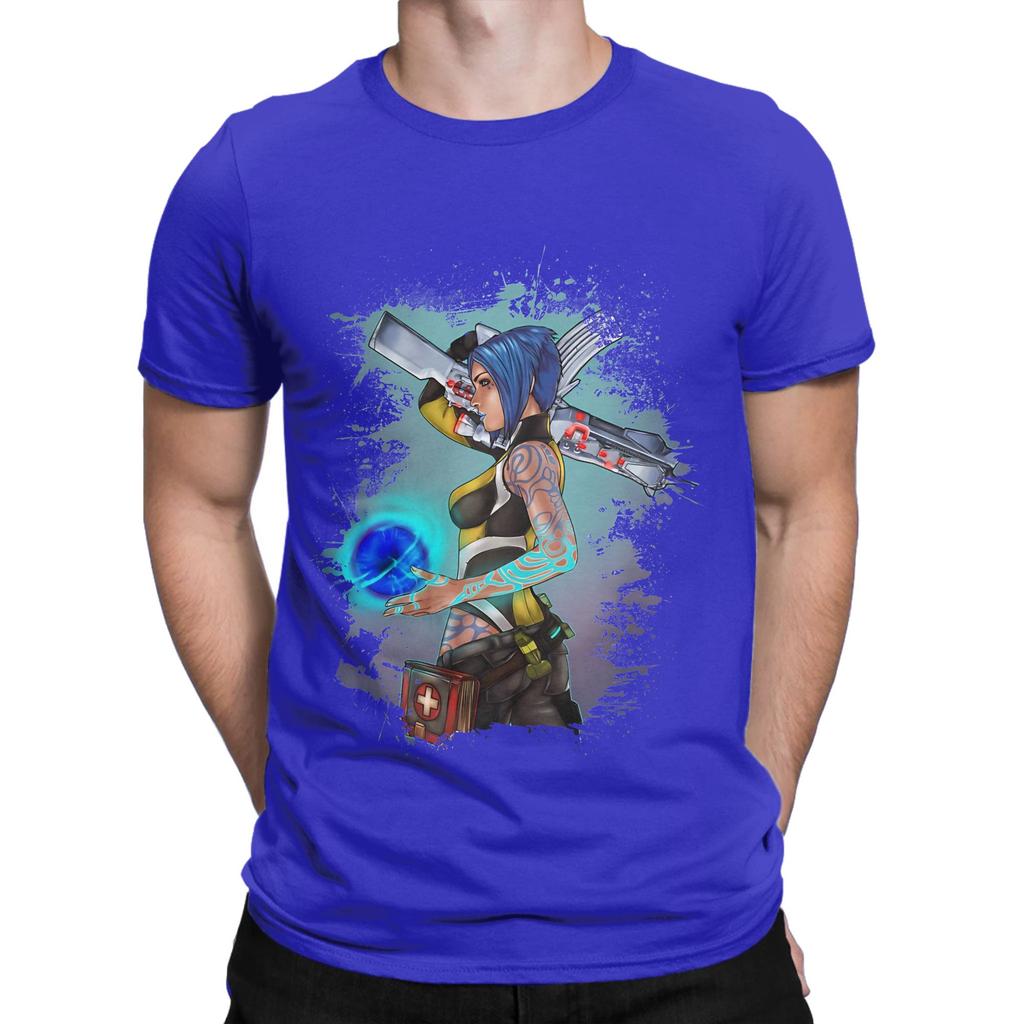 bBorderlands the Siren Splatter Tee Graphic 100 Cotton TShirt bBorderlands Tops Tees For Unisex