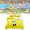 Bedding Squarepants Spongebob Single Double Duvet Cover Cases Sets Supplies
