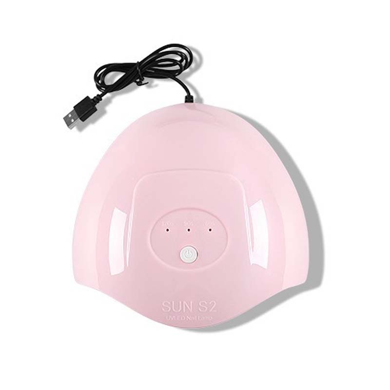 Nail Light Therapy Machine 36w Usb Powered Nail Grill Light Double Light Source Three Speed Timing Nail Light