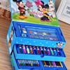 Color Pen Set 3 Layer Design Easy Washable Coloring Durable Reliable Eco Friendly Paper Shell Painting Pen Kit
